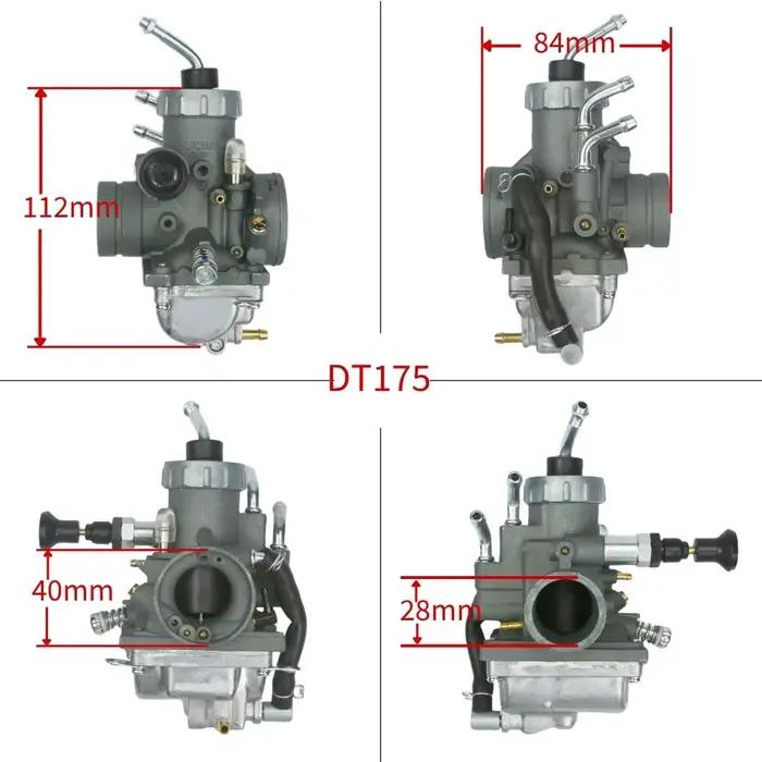 Carburateur de moto de haute qualité 2 temps MIKUNI Ya Maha DT125 DT125R DT175 DT180 DT200 DT230 TZR125 TZR DT RXK RACING