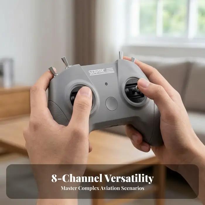 Contrôleur FPV avec accélérateur gauche, entraînement drone, simulateur de vol, joystick compact pour Windows occasions spéciales