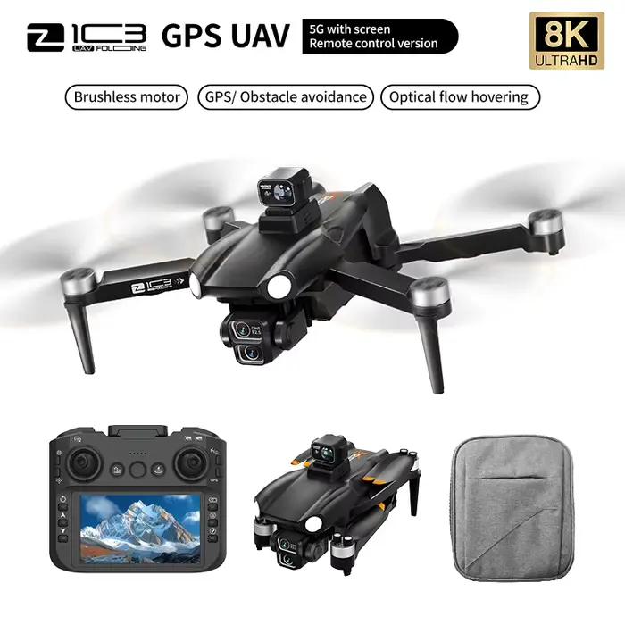Xiaomi 8K 5G GPS Drone professionnel HD photographie aérienne quadrirotor avec télécommande et double caméra HD-Rrone jouet