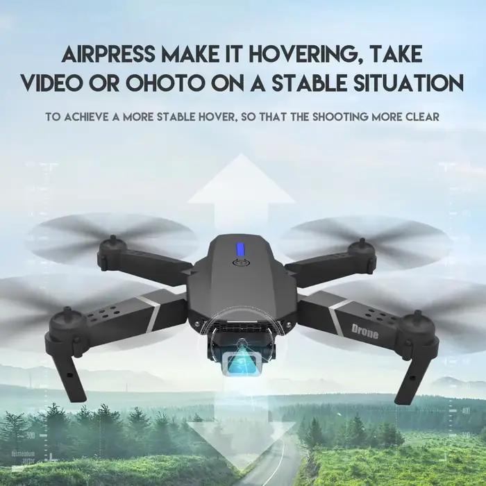 Drone professionnel grand Angle 2024 E88Pro RC 4K