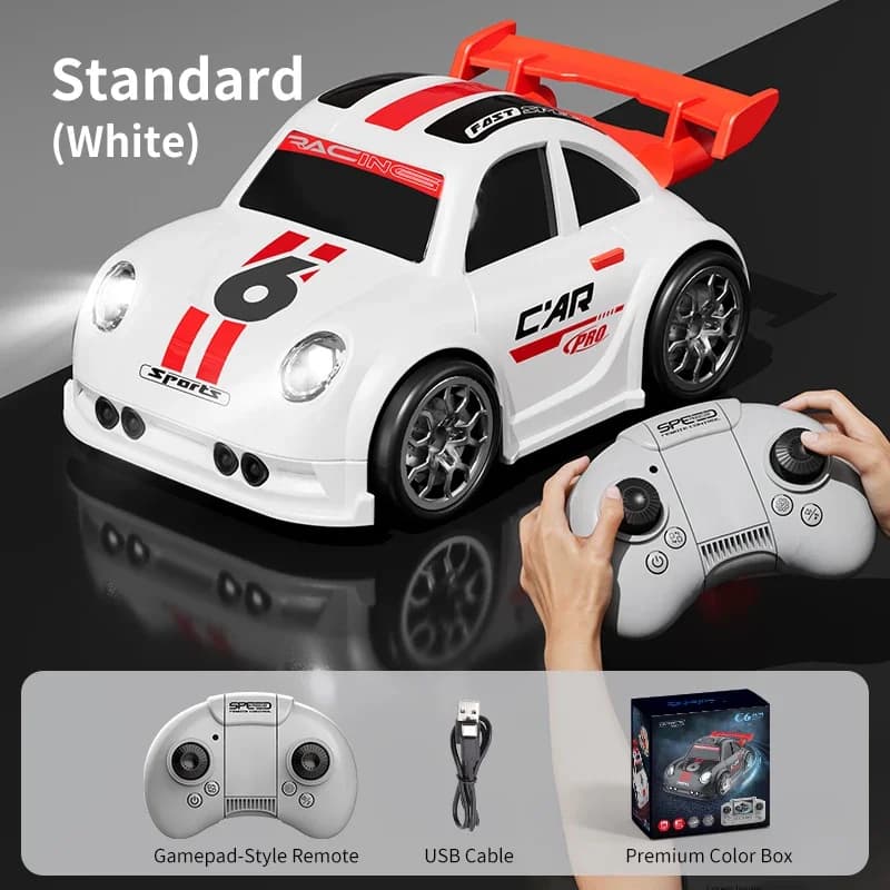 Voiture RC 2,4 GHz à détection de dérive, modèle C6 avec caméra HD, mode démonstration et fuite, jou