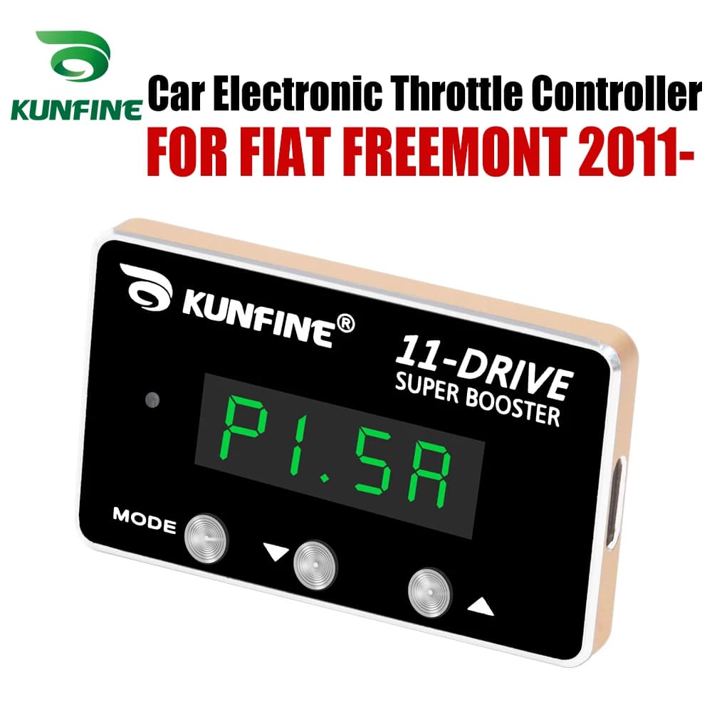 KUNFINE – contrôleur d'accélérateur électronique de voiture, accélérateur de course, Booster puissan