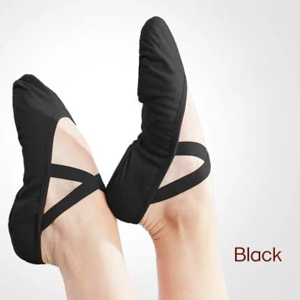Chaussures de Ballet pour femmes et enfants, pantoufles de danse à semelle souple, chaussures d'entr