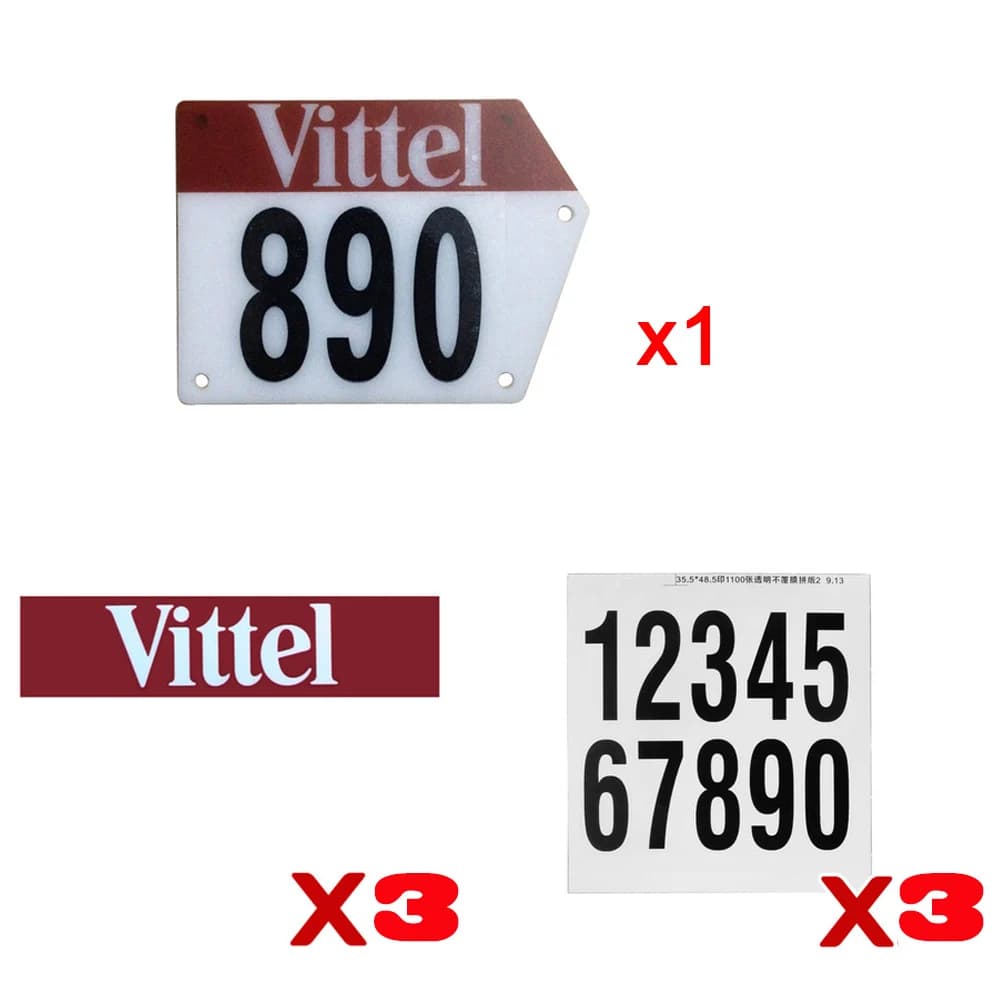 Support de Plaque d'Identification pour Vélo de Course, Triathlon, Personnalisé, Compatible avec Tig