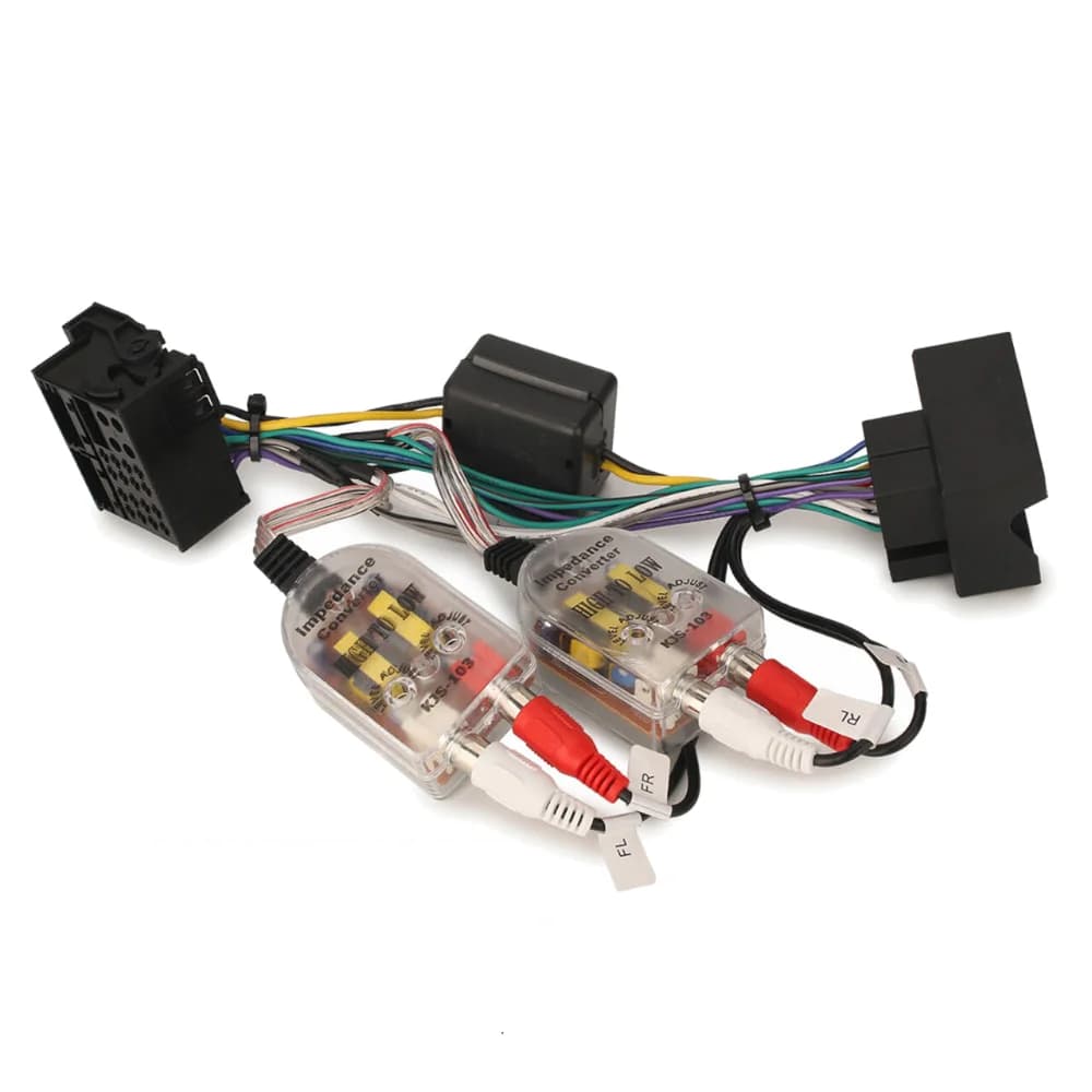 Filtre de bruit audio RCA pour système audio/stéréo domestique de voiture, portable et léger