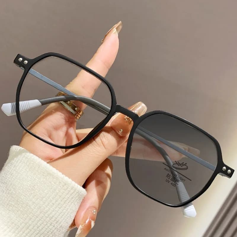 Lunettes de myopie photochromiques givrées, ultra légères, confortables, haute définition, produit f