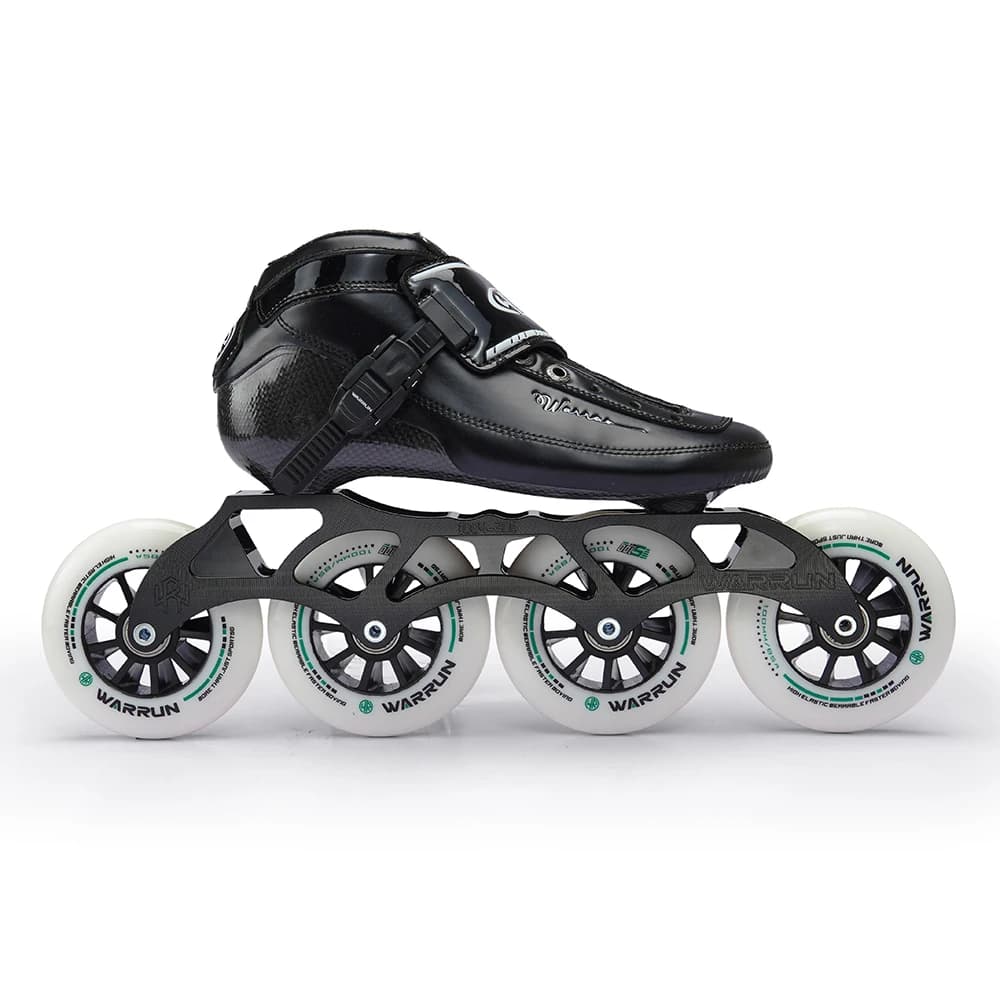 VARRUN-Patins de vitesse professionnels en fibre de carbone, bottes de compétition, patins de course