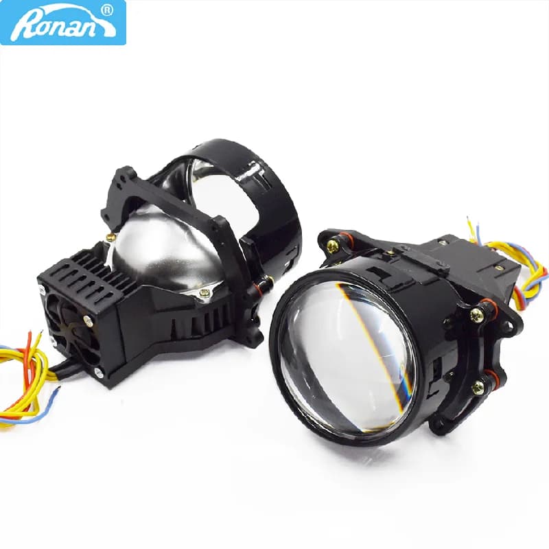 RONAN – lentille de phare Led 3.0 pouces, 45W Bi, deux réflexes, 2000LM, 5500K, pour Hella 3R G5 Hi