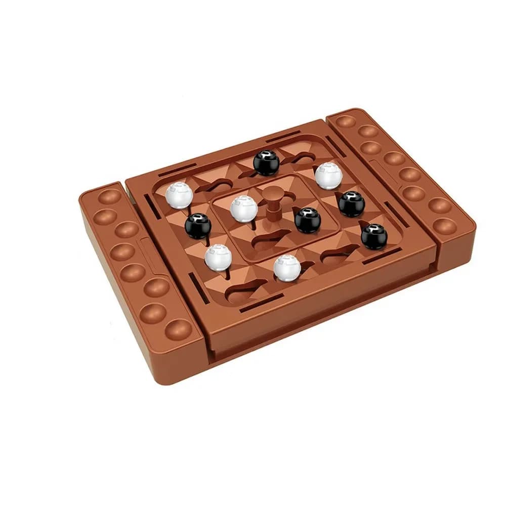 Jeu d'échecs interactif tactile à rabat noir et blanc, jeux de société interactifs intelligents Pare