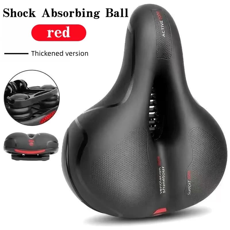 Selle de vélo dotée d'une fonction d'amortissement performante, coussin ergonomique et ultra-confort