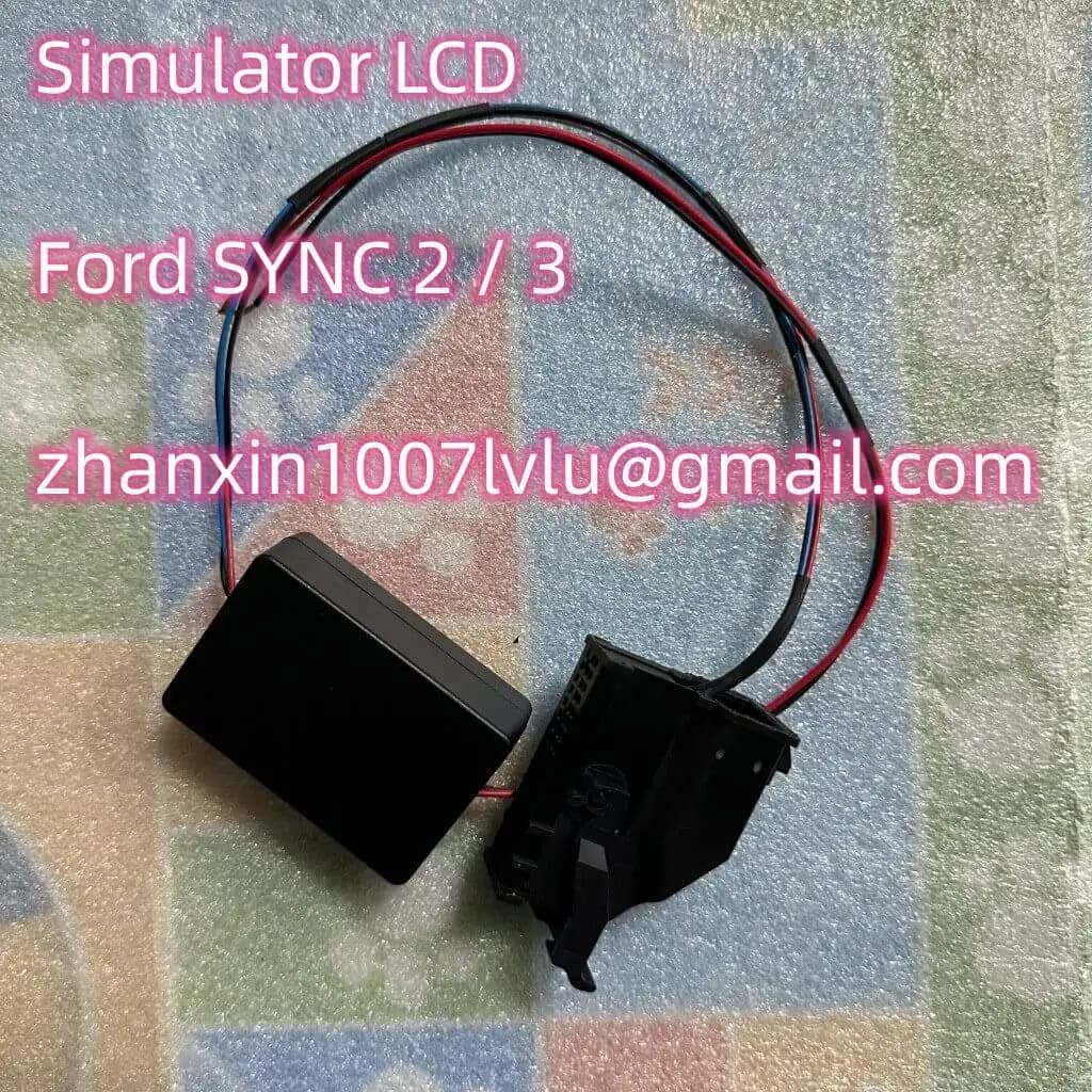 Fil de test d'émulateur pour la plate-forme de test Sony SYNC, Ford SYNC 2 SYNC 3 Lil4, CD de voitur
