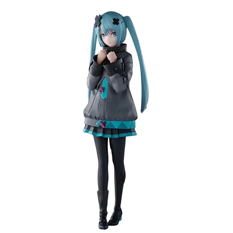 SEGA Project Sekai: le monde qui a frotté et Miku qui ne peut pas chanter Luminasta Hatsune Miku PVC