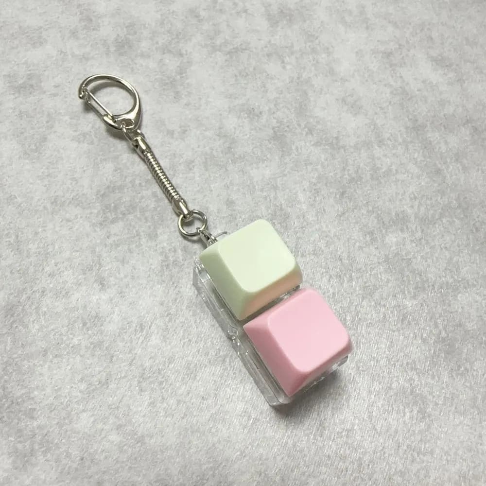 Nouveau 2/3/6/9 touches clavier bouton soulagement du Stress Fidget porte-clés Gadget Keycap pinceme