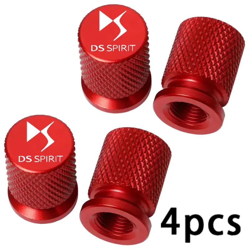 Capuchons de valve de pneu de voiture pour DS SPIRIT DS3 DS4 DS4S DS5 5LS DS6 DS7 DS9 WILD RUBIS E-T