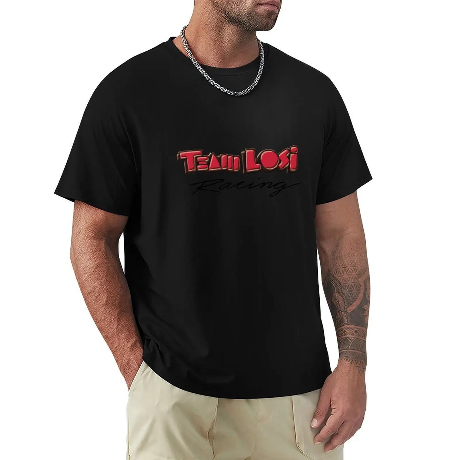 T-shirt Team Losi Racing (couleur) - T-shirt basique décontracté de couleur unie