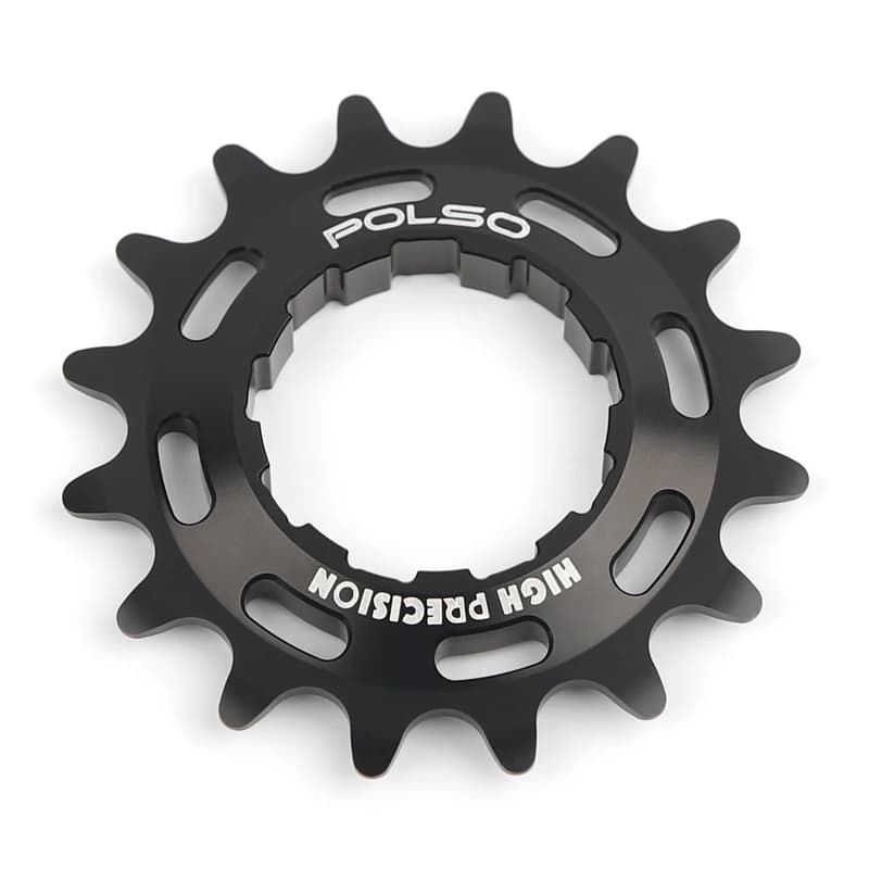 POLSO BCR01 pignon de course BMX en alliage d'aluminium 16T 18T Cog pièces de vélo à vitesse unique