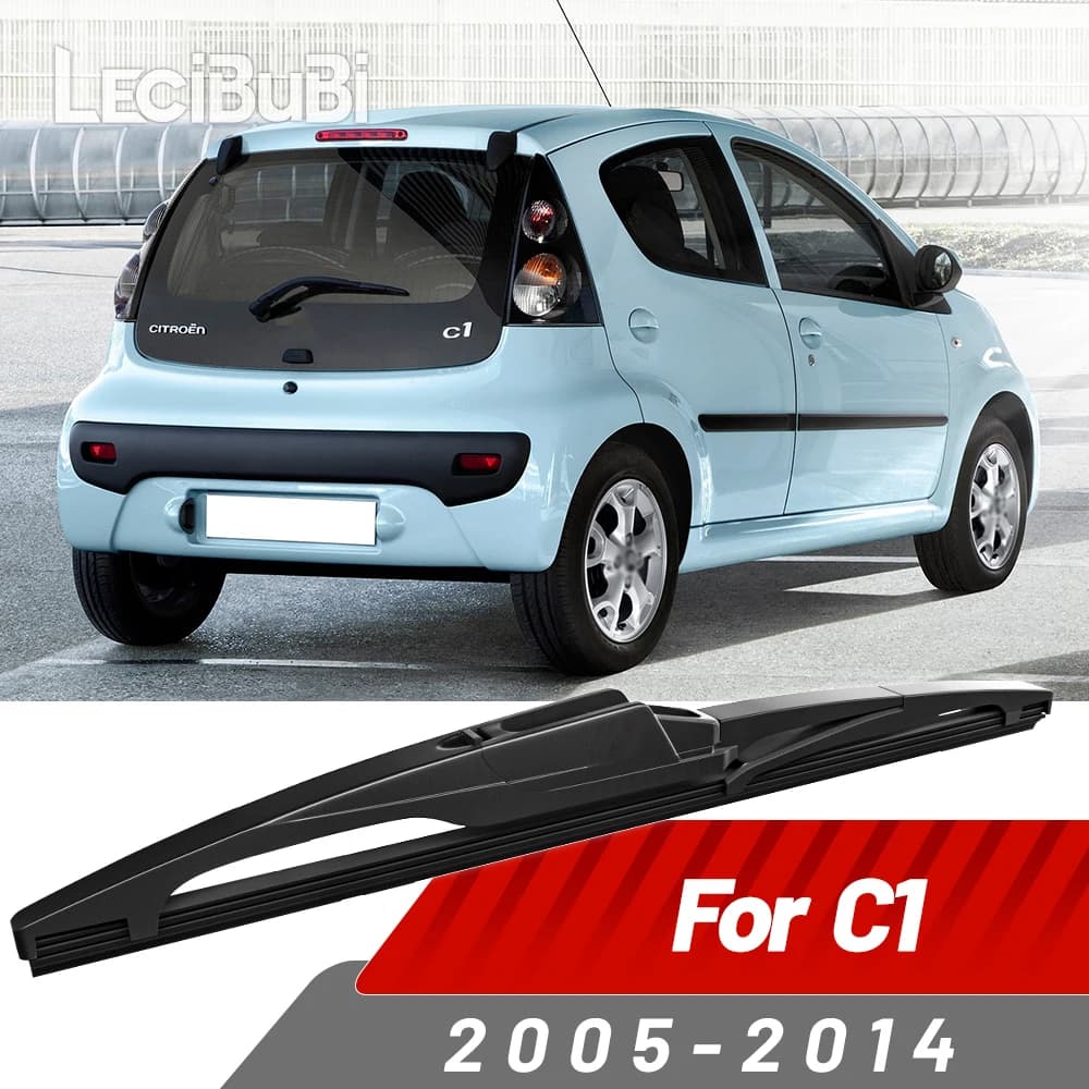 Balai d'essuie-glace arrière, accessoires d'essuie-glace pour citroën C1 2005-2014 2006 2007 2008 20