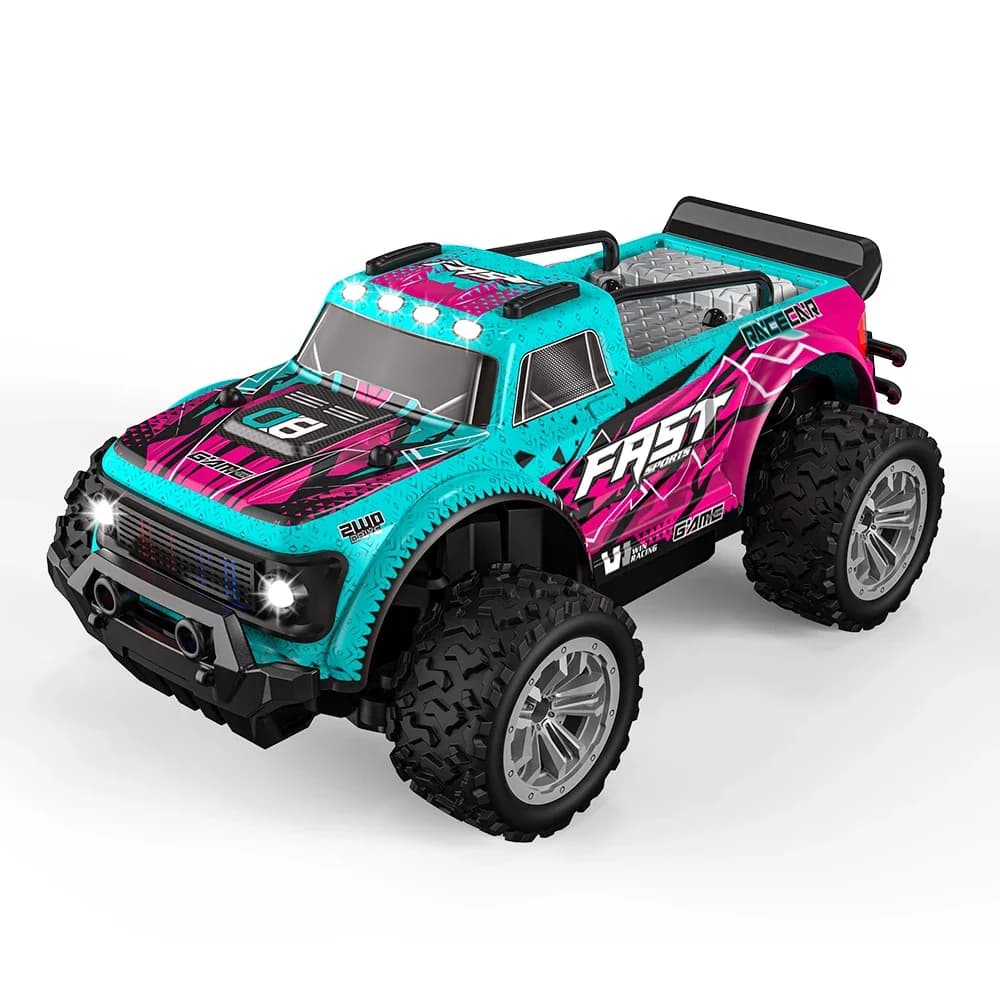 Voitures RC 1/20 KF23, modèle de véhicule tout-terrain 2.4G, course à grande vitesse avec lumière LE
