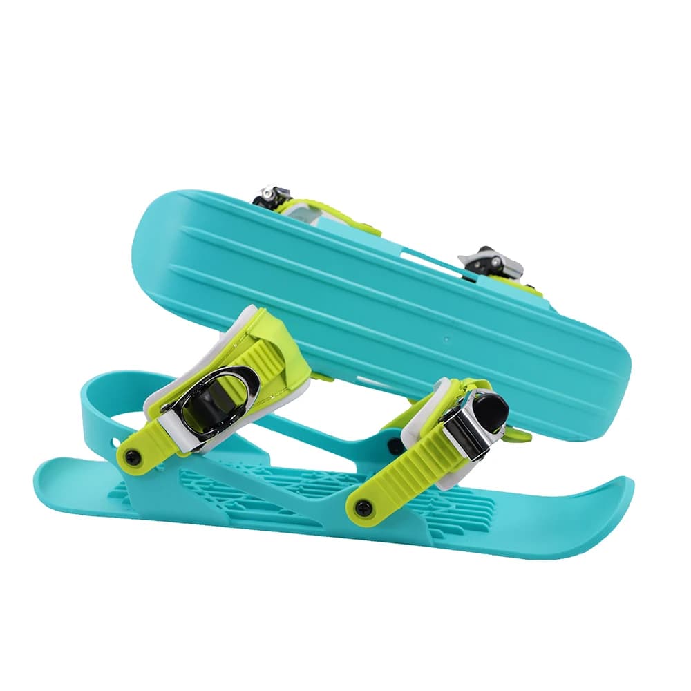 Mini patins de Ski courts pour enfants, bottes de Skateboard de neige courtes réglables pour adultes