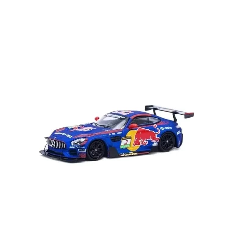 Modèle Rhino Rm 1:64 Mercedes-Amg Gt S No.3 Red Bull Racing Livery, modèle en métal moulé sous press
