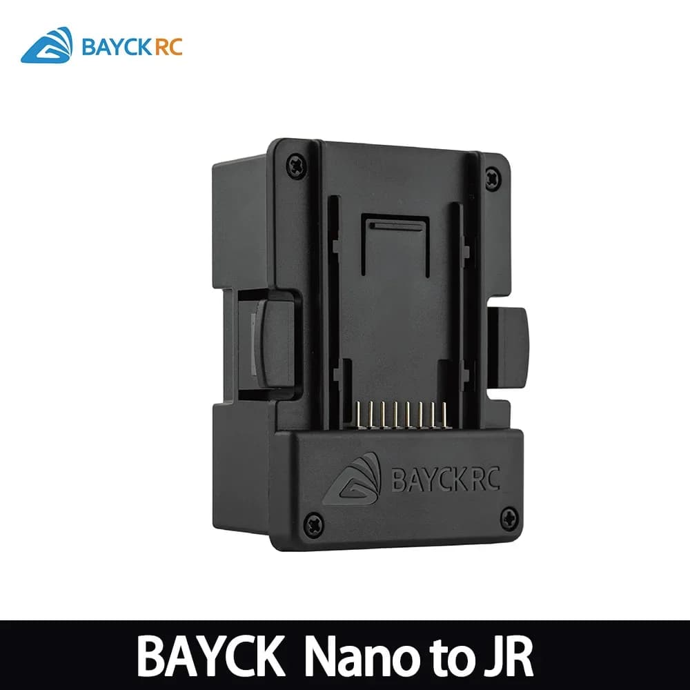 BAYCKRC Adaptateur Nano vers JR Bay, convertisseur de module RF pour Flysky/FRsky, compatible avec E
