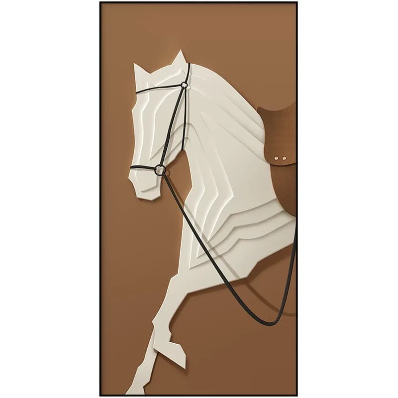 Affiches et impressions sur toile de chevaux de luxe modernes, art mural, peinture décorative d'entr