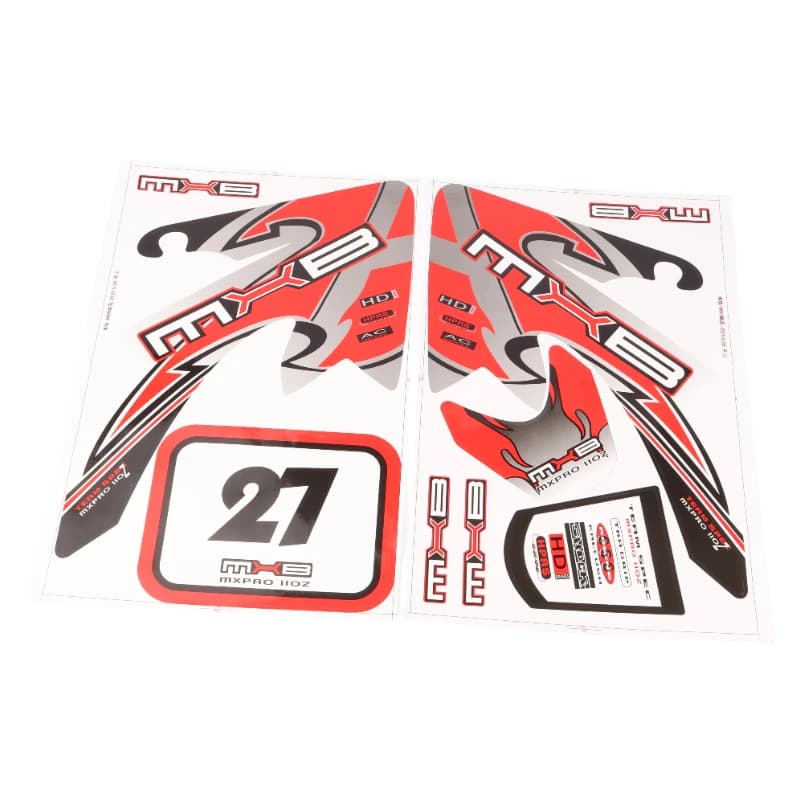 Kits d'autocollants graphiques et décoratifs pour moto tout-terrain CRF50 Lifan SSR110 Apollo Kymco 