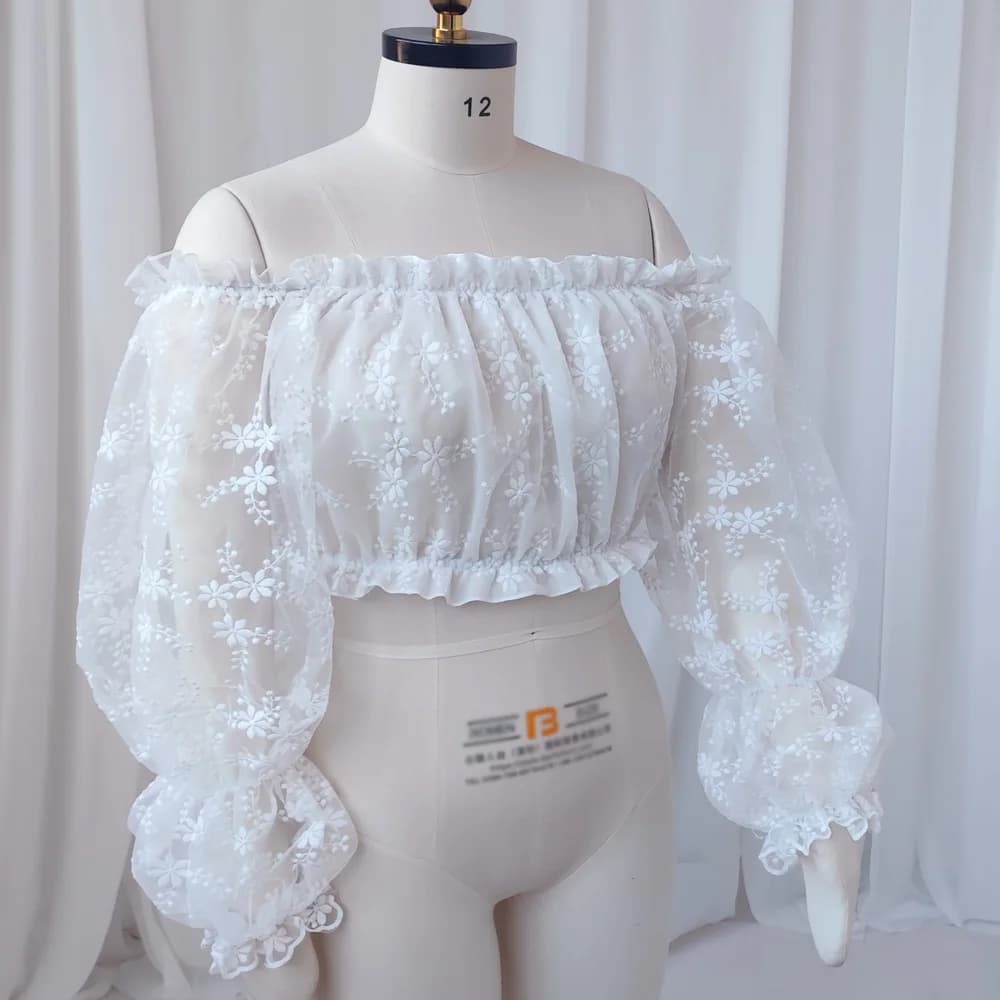 Robe de grossesse en dentelle bohème pour séance photo, haut court One initié, robe en coton lin, AL