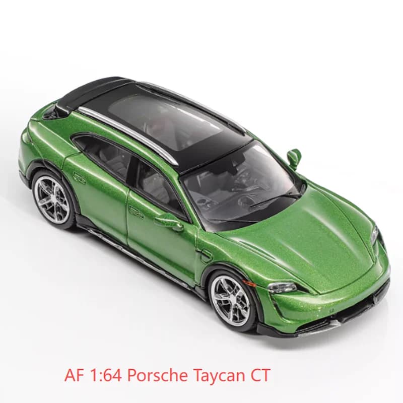 Modèle de voiture en alliage à l'échelle AF 1:64, véhicule de tourisme tout-terrain Taycan CT