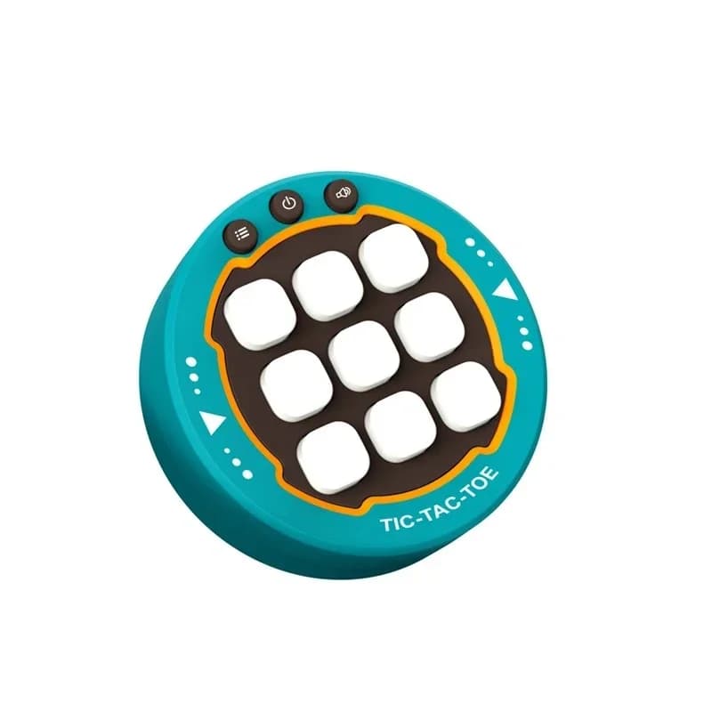 Échiquier électronique Tic Tac Toe multifonctionnel, jouet de stratégie éducatif pour enfants, jeu d