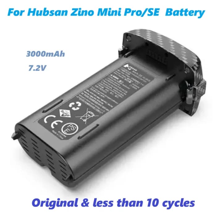 Batterie d'origine pour importateur Hubsan ZINO Mini Pro SE, 3000mAh, 7.2V