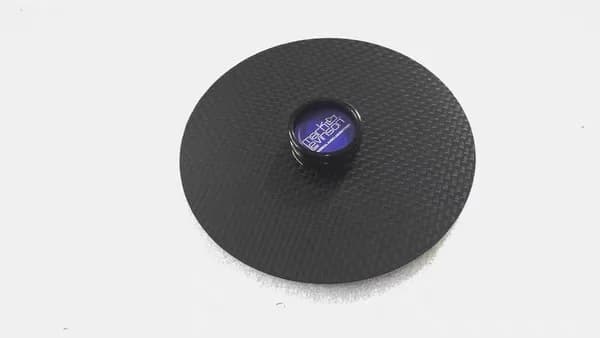 Stabilisateur de disque de pince de poids d'enregistrement en fibre de carbone, CDM2, CDFigured, Col