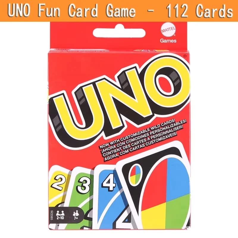 Cartes de collection authentiques UNO Elite Racing Hot Wheels Co-branded, jeu de table pour collecti