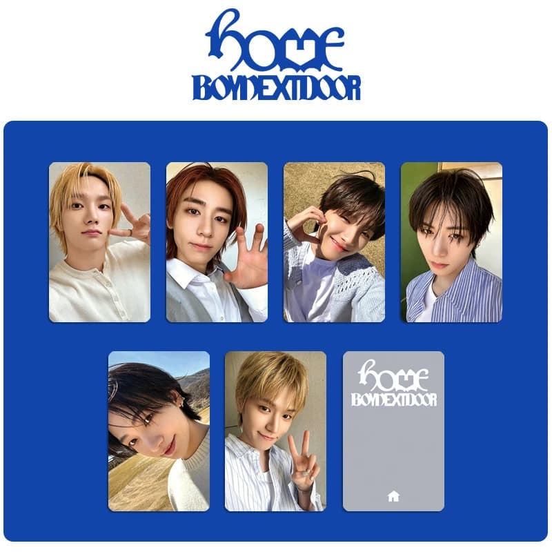 6 cartes LOMO essentielles pour collection de fans du groupe KPOP coréen BOYNEXTDOOR, album personne