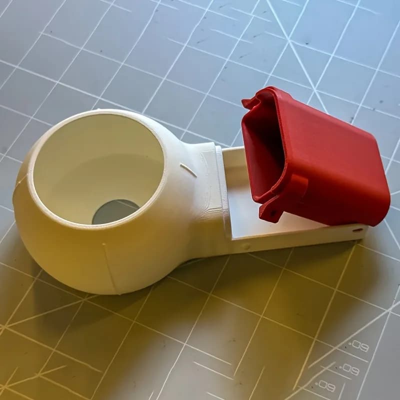 Boîte de dépoussiérage pour embout de perceuse à buse rotative, conception de collecte de poussière