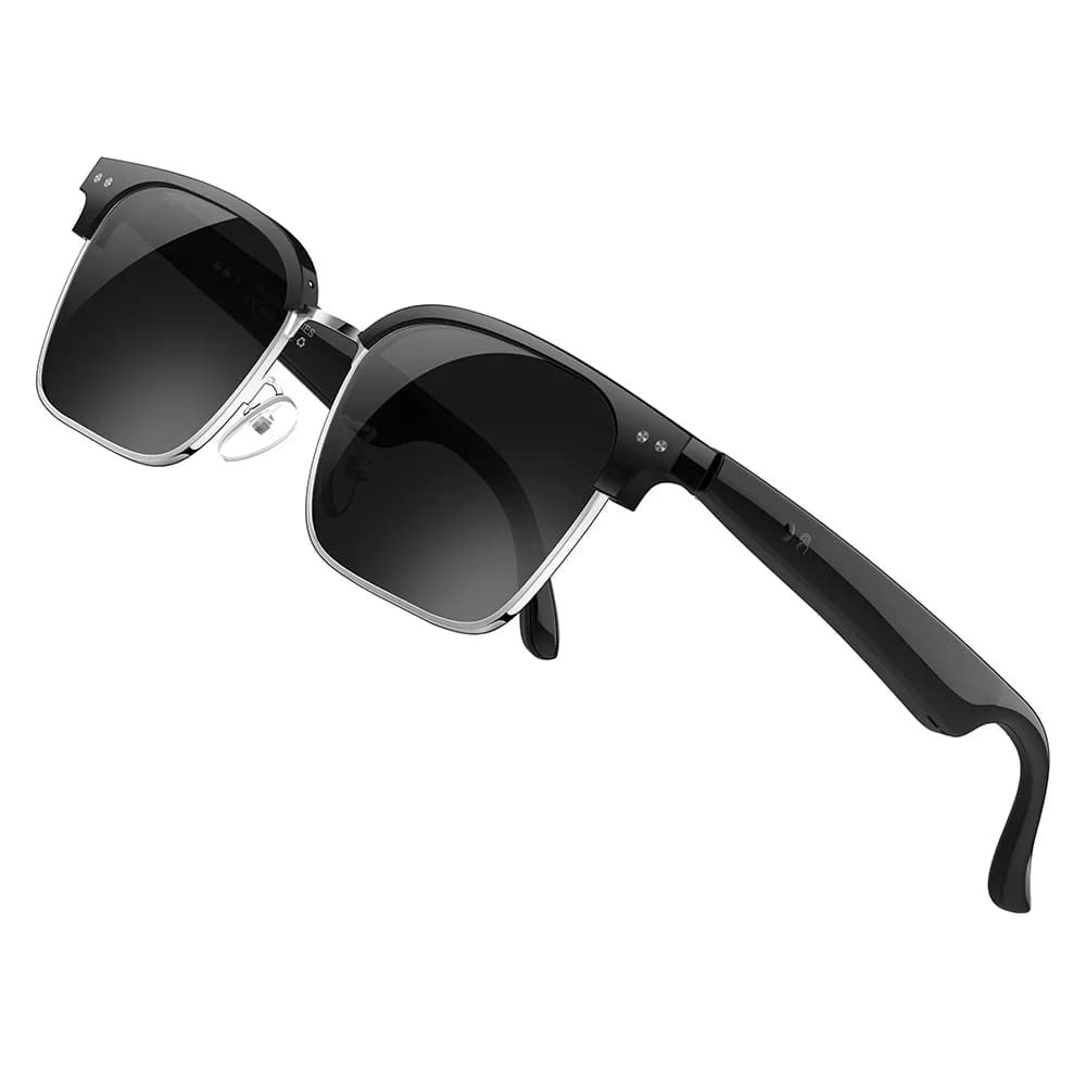Lunettes de soleil intelligentes, étanches, AI, dents bleues, appel Audio, Dialogue, traduction vidé
