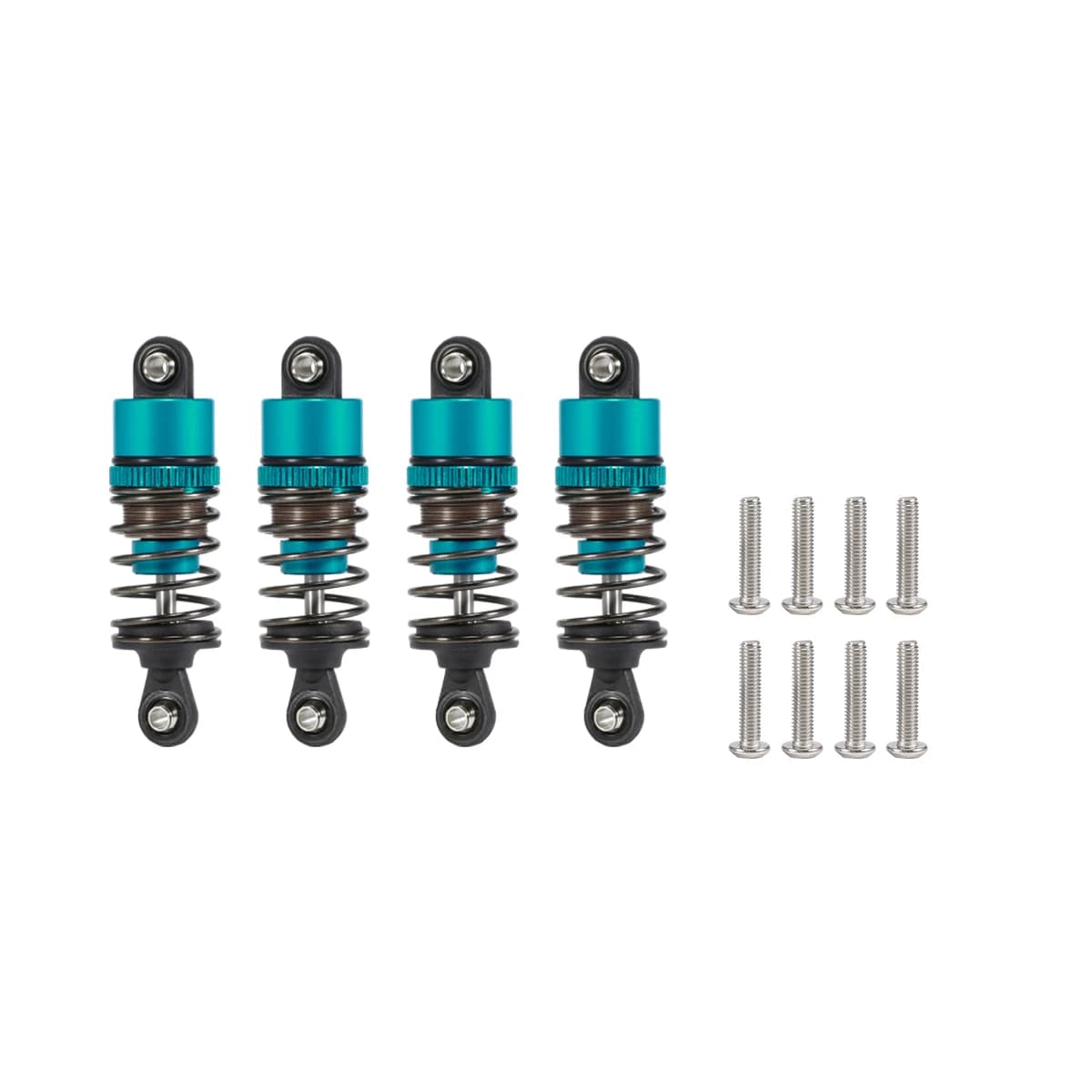 4 pièces 52/55/62/70/75/85/95/100/110/120mm amortisseur pour 1/10 RC Truggy Buggy sur route Touring 