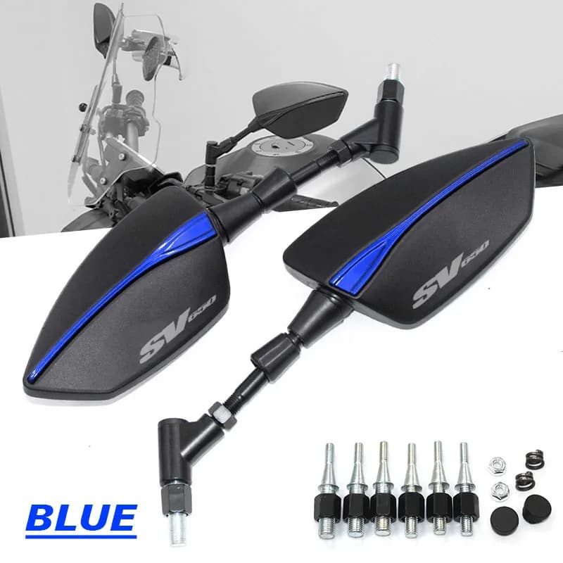 Rétroviseurs droits, pour SV 650 SV650X SV650/S SV1000 SV1000S SV 1000 SV 650 X/S 1000/1000 S, avec