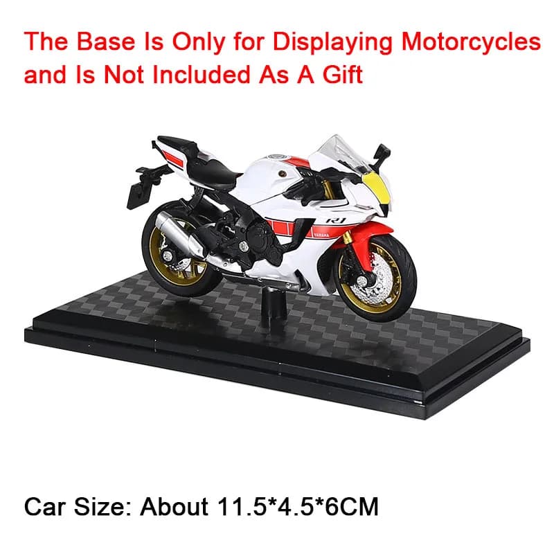 Hayabusa – moto Miniature R1 GSX1000R CBR1000RR, modèles de jouets en alliage moulé sous pression, A