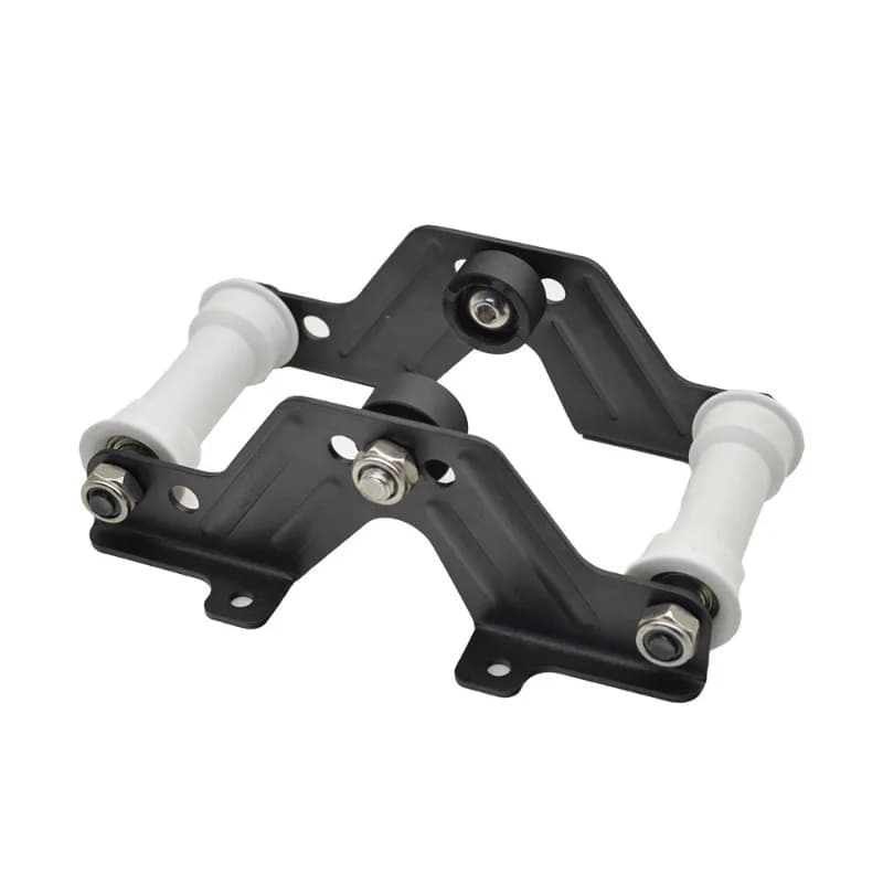 Base de support professionnelle pour rameur avec roulettes, en métal et plastique, ensemble de suppo