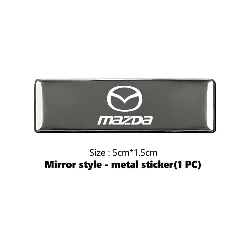Autocollant de Logo de style de voiture, Badge en métal, autocollant décoratif pour Mazda 2 3 5 6 Ax