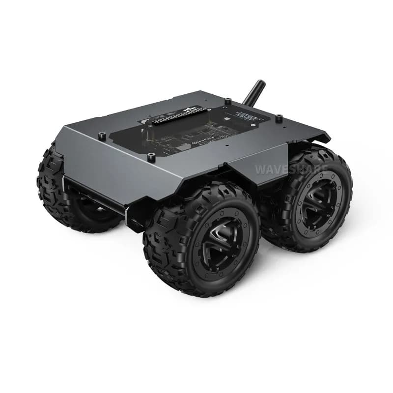 WAVE ROVER-Châssis de robot universel flexible et extensible, corps entièrement en métal, prise en c