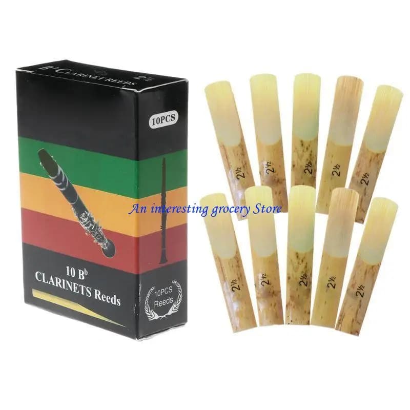652D 10 pièces Saxophone bambou bois instruments pièces accessoires clarinette/Soprano/Alto/ténor po