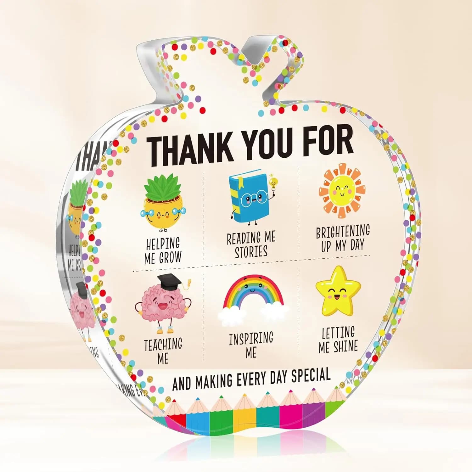 Cadeaux d'appréciation pour enseignants pour femmes, meilleurs cadeaux pour enseignants, remise de d