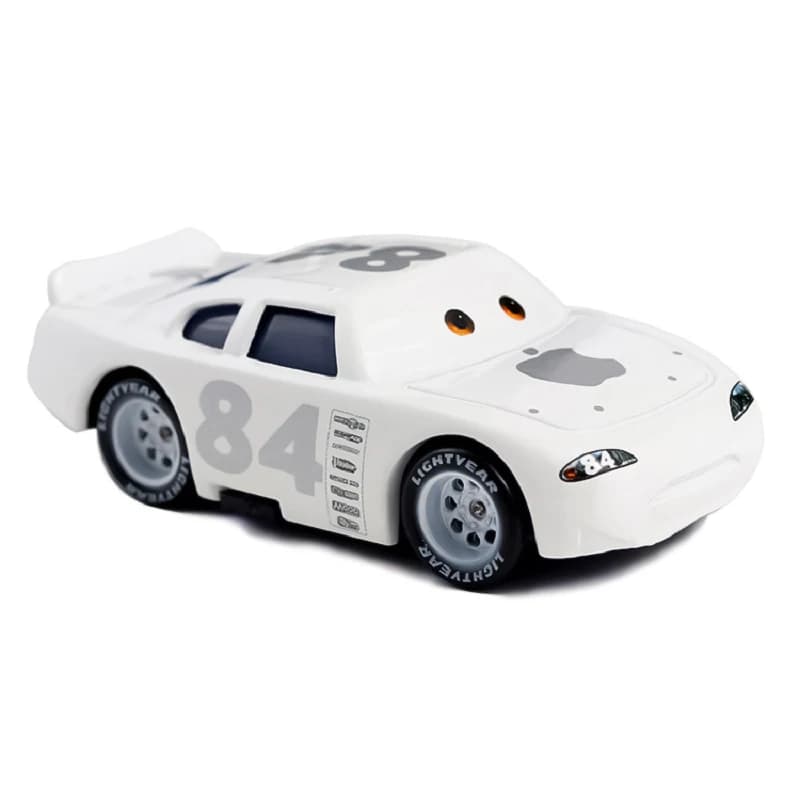 Disney Pixar Cars Chick Hicks No: 84 No: 86 Mini Racers Disney Cars 1:55 Modèles de voitures en méta