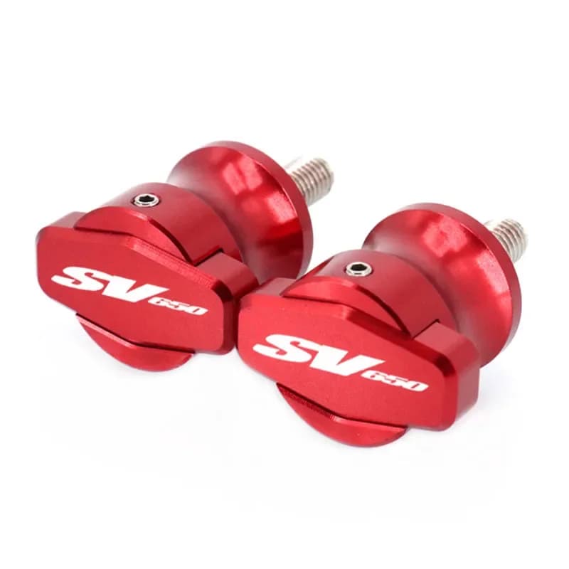 Accessoires de moto CNC M8, curseurs de bras oscillant, bobines de support d'atelier pour SV650 SV65