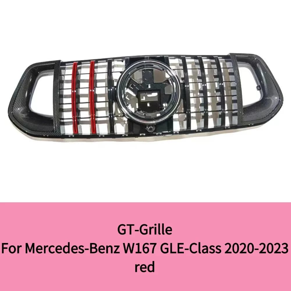 Grille de course de calandre de pare-chocs avant de voiture pour mercedes-benz W167 classe GLE GLE35