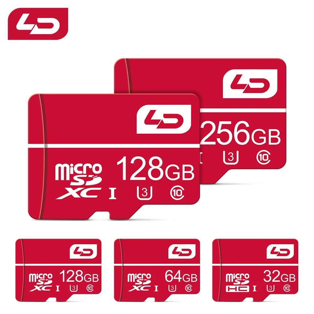 Carte Micro SD d'origine LD 4 go 8 go 16 go carte mémoire haute vitesse 32 go 64 go 256 go 128 go ca
