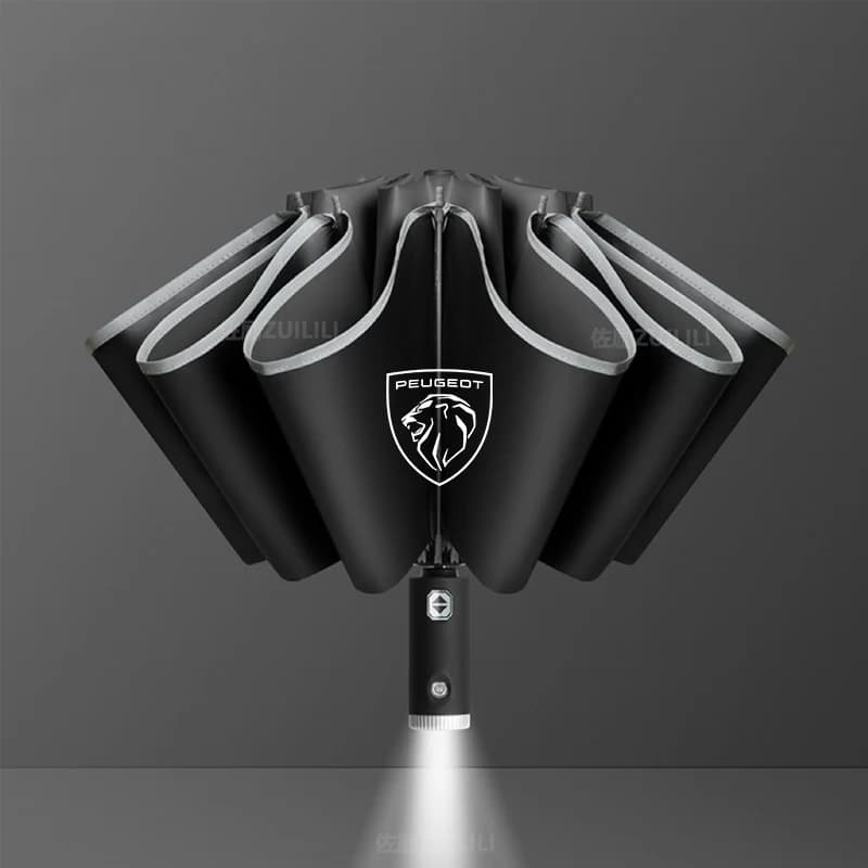 Parasol pare-soleil automatique pliable coupe-vent pour voiture Peugeot 206 207 208 301 307 308 406
