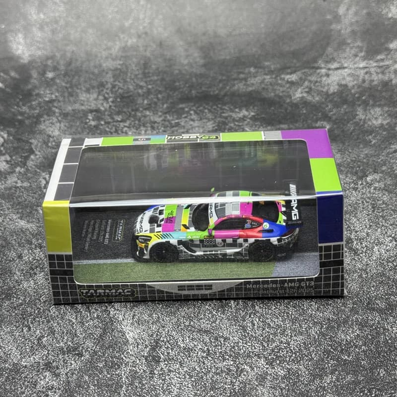 TW 1:64 MB GT3 Bathurst 12h 2025 Racing # Collection de modèles de voitures 888, cadeau de Noël